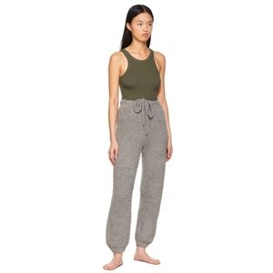 SKIMS Grey Teddy Jogger Lounge Pants - Size S/M
